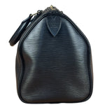 Louis Vuitton Vintage Black Epi Leather Speedy Hand Bag 25