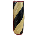 Gucci Stripped Multicolor Marmont Wallet on Chain