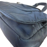 Prada Navy Nylon Tessuto Flap Crossbody
