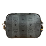 MCM Monogram Stripe Camera Crossbody