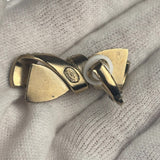 Chanel Gold Bow Clip-On Earrings