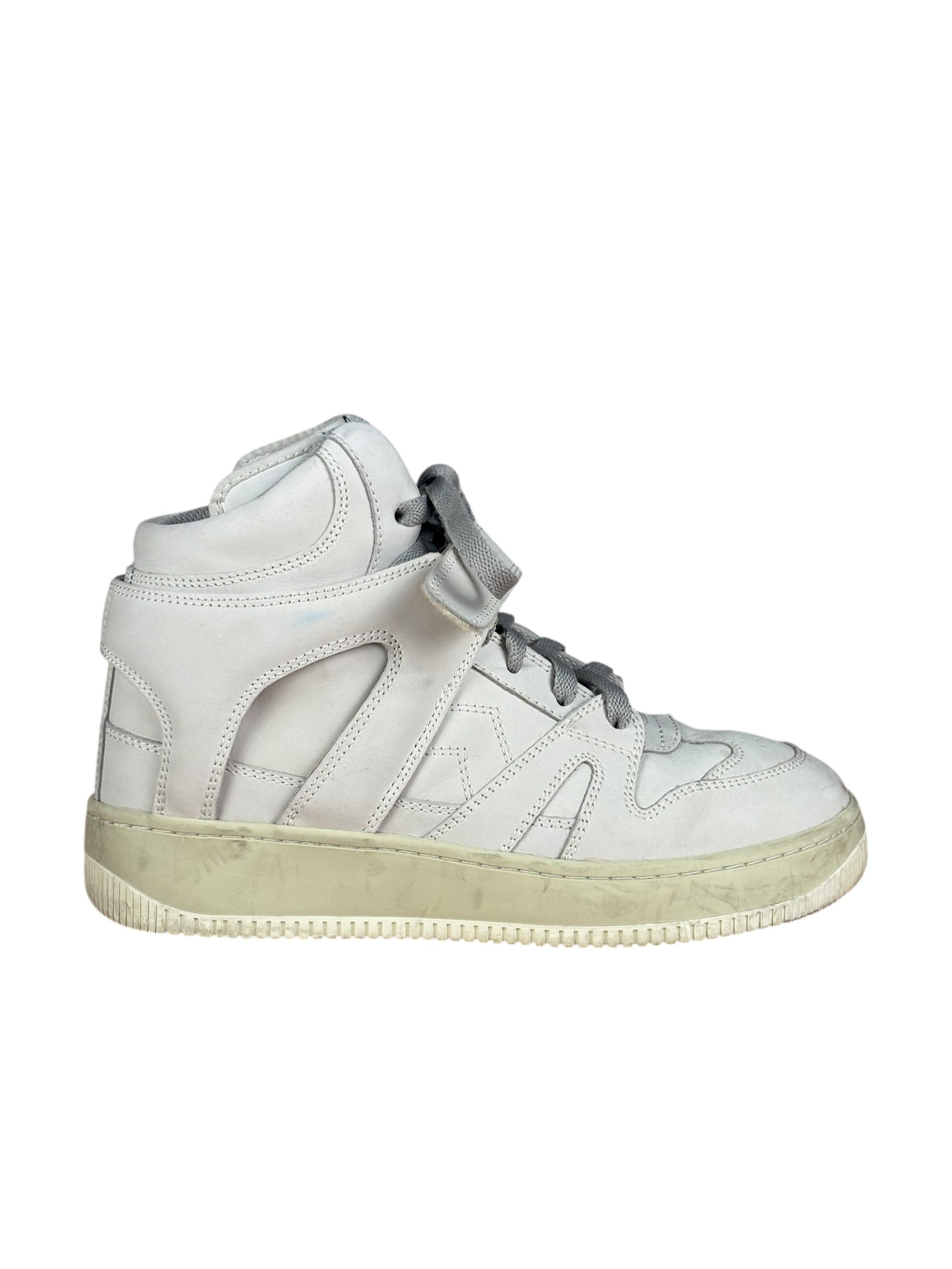 Isabel Marant Brooklee leather High-Top Sneakers