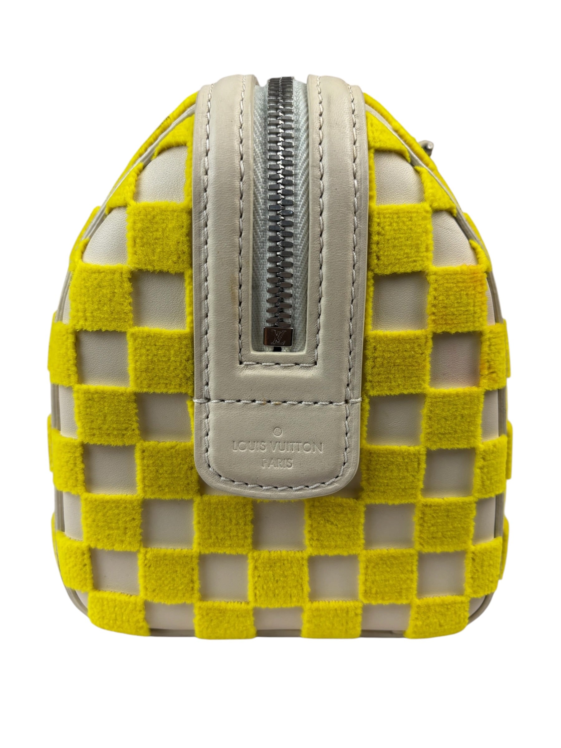 Louis Vuitton Yellow Damier Cube East/West Speedy