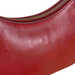 Prada Re-Edition Saffiano Leather Shoulder Bag Red