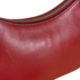 Prada Re-Edition Saffiano Leather Shoulder Bag Red