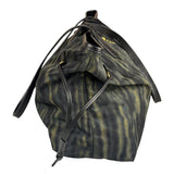 Prada Green/Black Nylon Tessuto Stampato Shoulder Bag