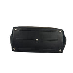 Saint Laurent Vintage Black Leather Top Handle Bag