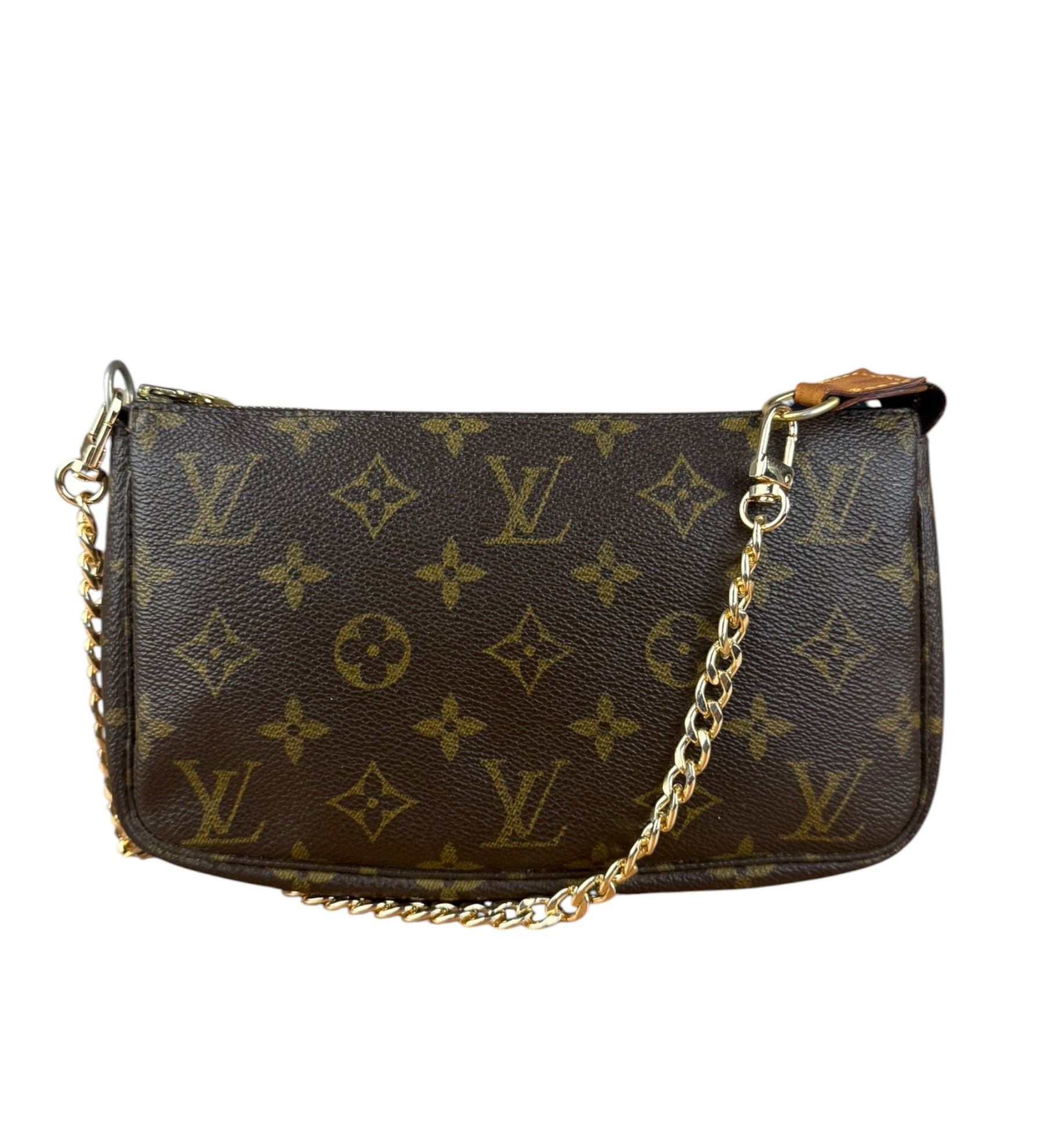 Louis Vuitton Vintage Monogram Pochette (Replacement Chain)