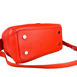 Balenciaga Red Leather Infanta Mini Boston Bag