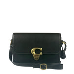 Coach Black Leather Studio Shoulder Bag