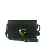 Coach Black Leather Studio Shoulder Bag