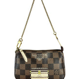 Louis Vuitton Damier Trunks and Locks Mini Pochette