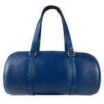 Louis Vuitton Blue Epi Soufflot Handbag