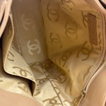 Chanel Vintage Beige Wild Stitch Small Tote Bag 2003