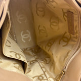 Chanel Vintage Beige Wild Stitch Small Tote Bag 2003