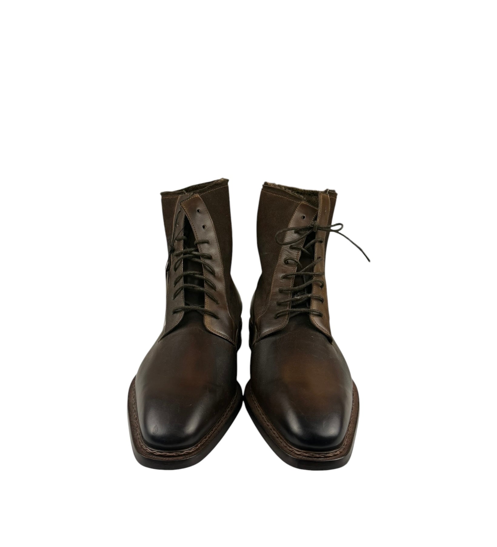 Mazlan Brown Boots Fur Inside