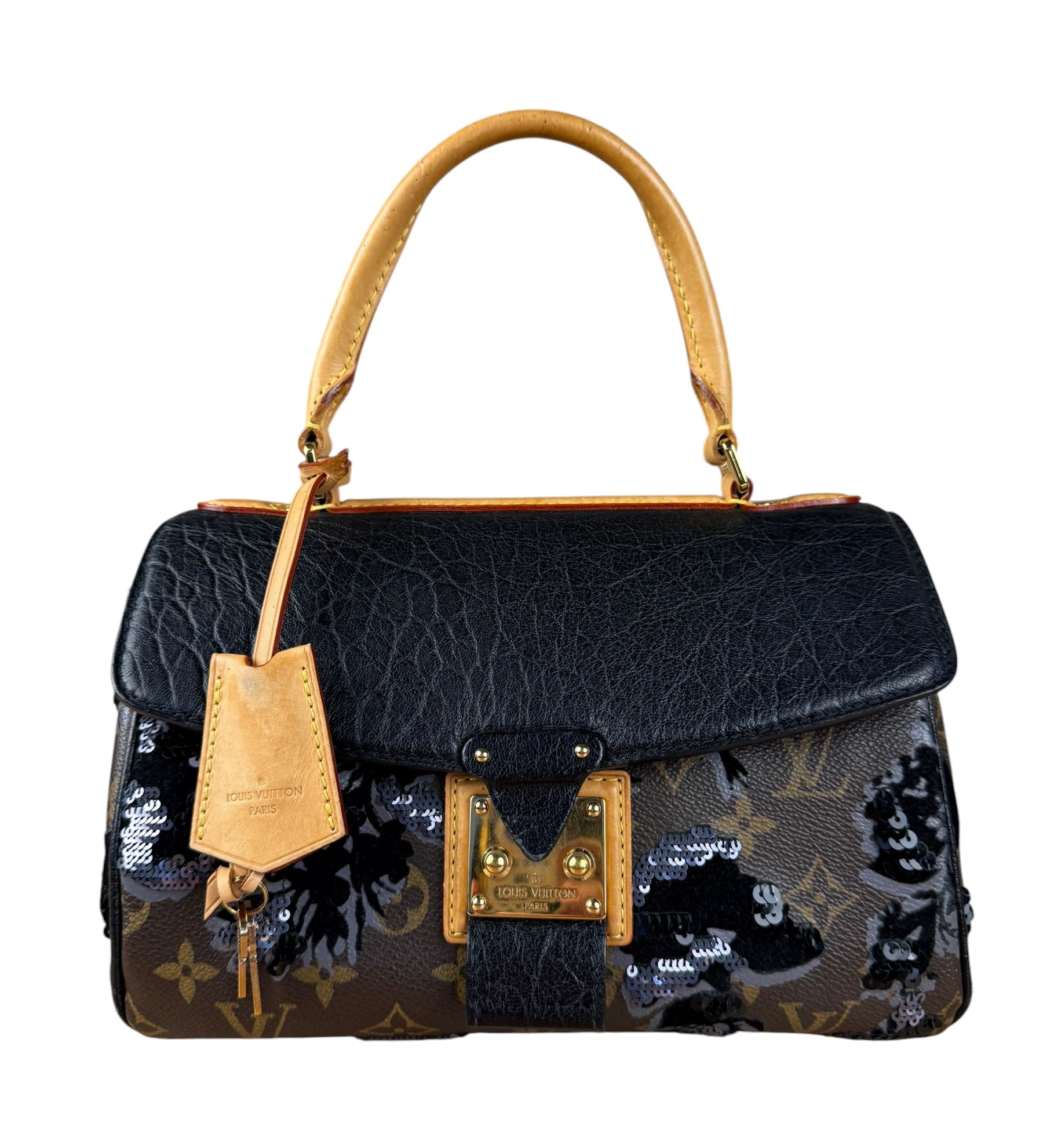 Louis Vuitton Fleur De Jais Carrousel Handbag