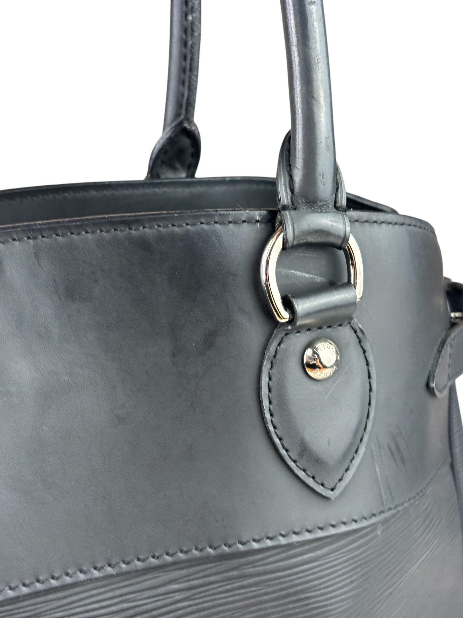 Louis Vuitton Black Epi Leather Passy Tote GM