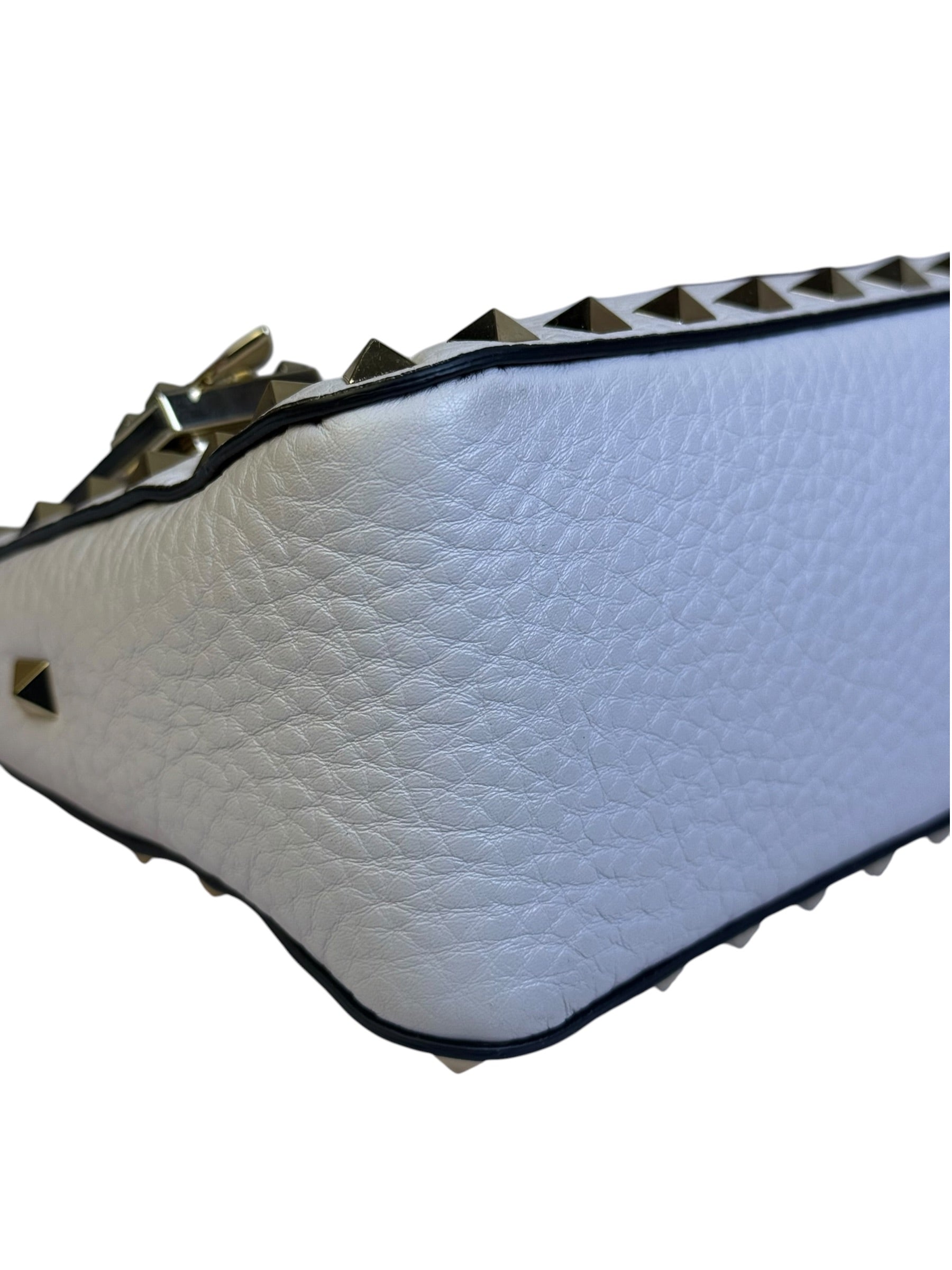 Valentino Garavani Calfskin Small Rockstud Two-Way Bag