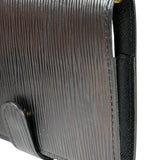 Louis Vuitton Black EPI Leather Agenda MM