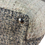 Chanel Grey Tweed Cambon Line Tote Bag 2004