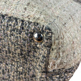 Chanel Grey Tweed Cambon Line Tote Bag 2004