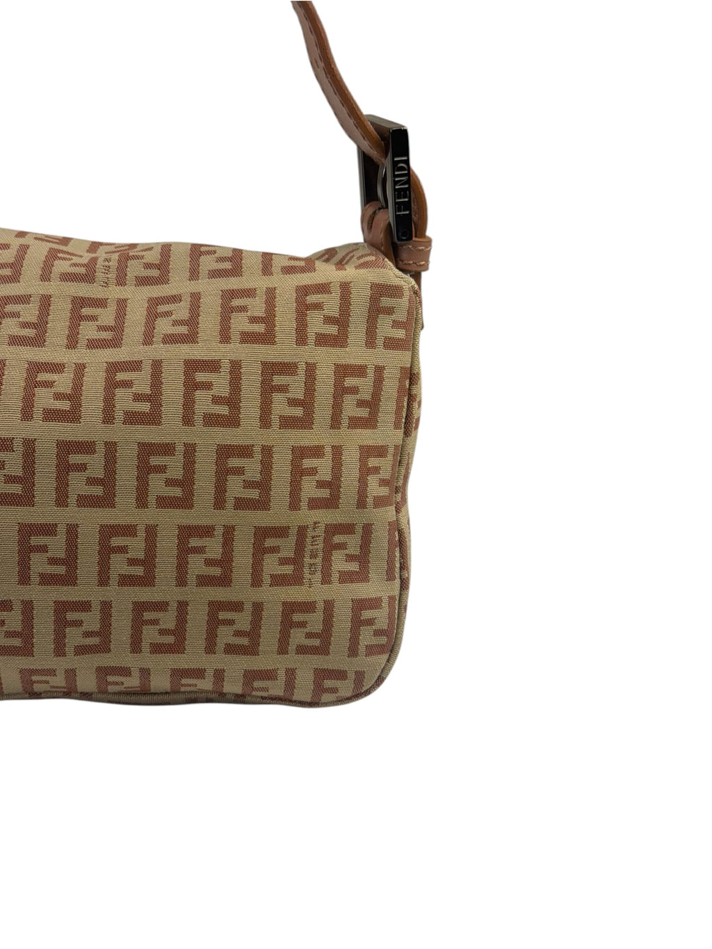 Fendi Mauve Zucchino Small Mama Baguette