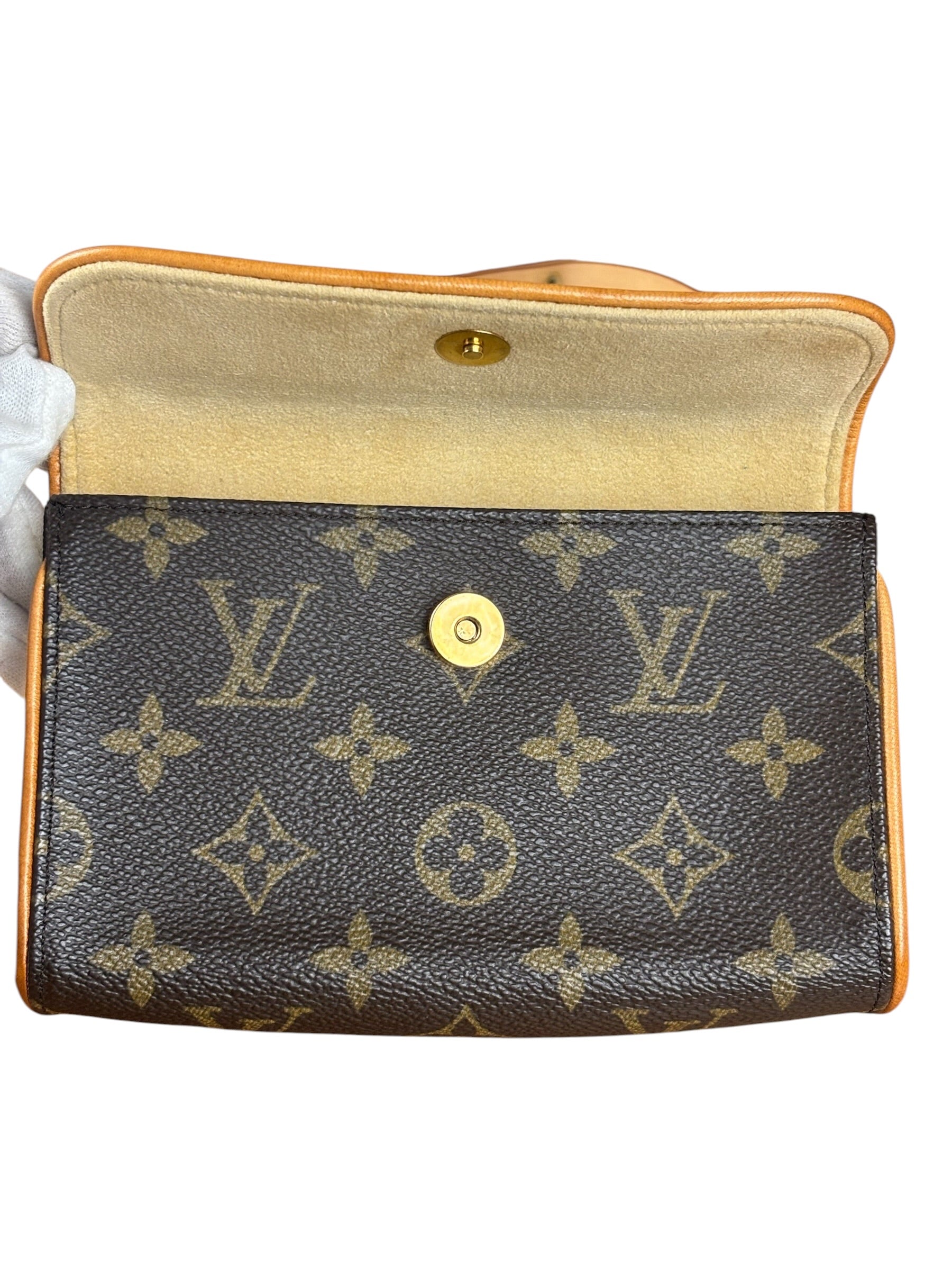 Louis Vuitton Vintage Monogram Floretine Belt Pochette