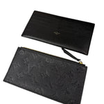Louis Vuitton Black Leather Monogram Felicie Pochette