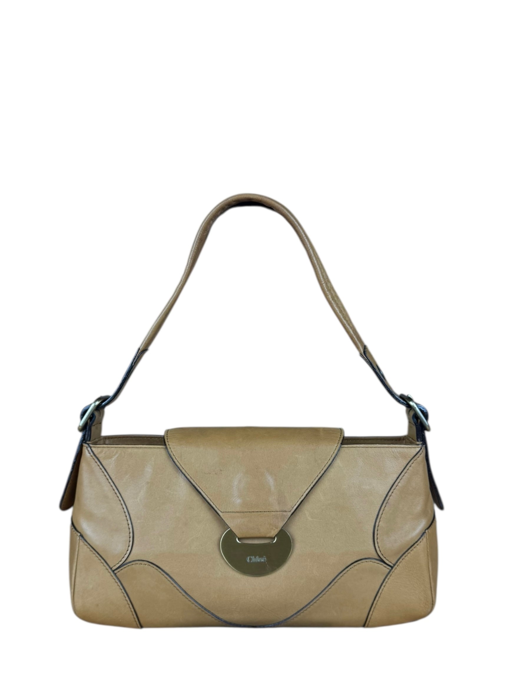 Chloé Vintage "The 99" Caramel Shoulder Bag