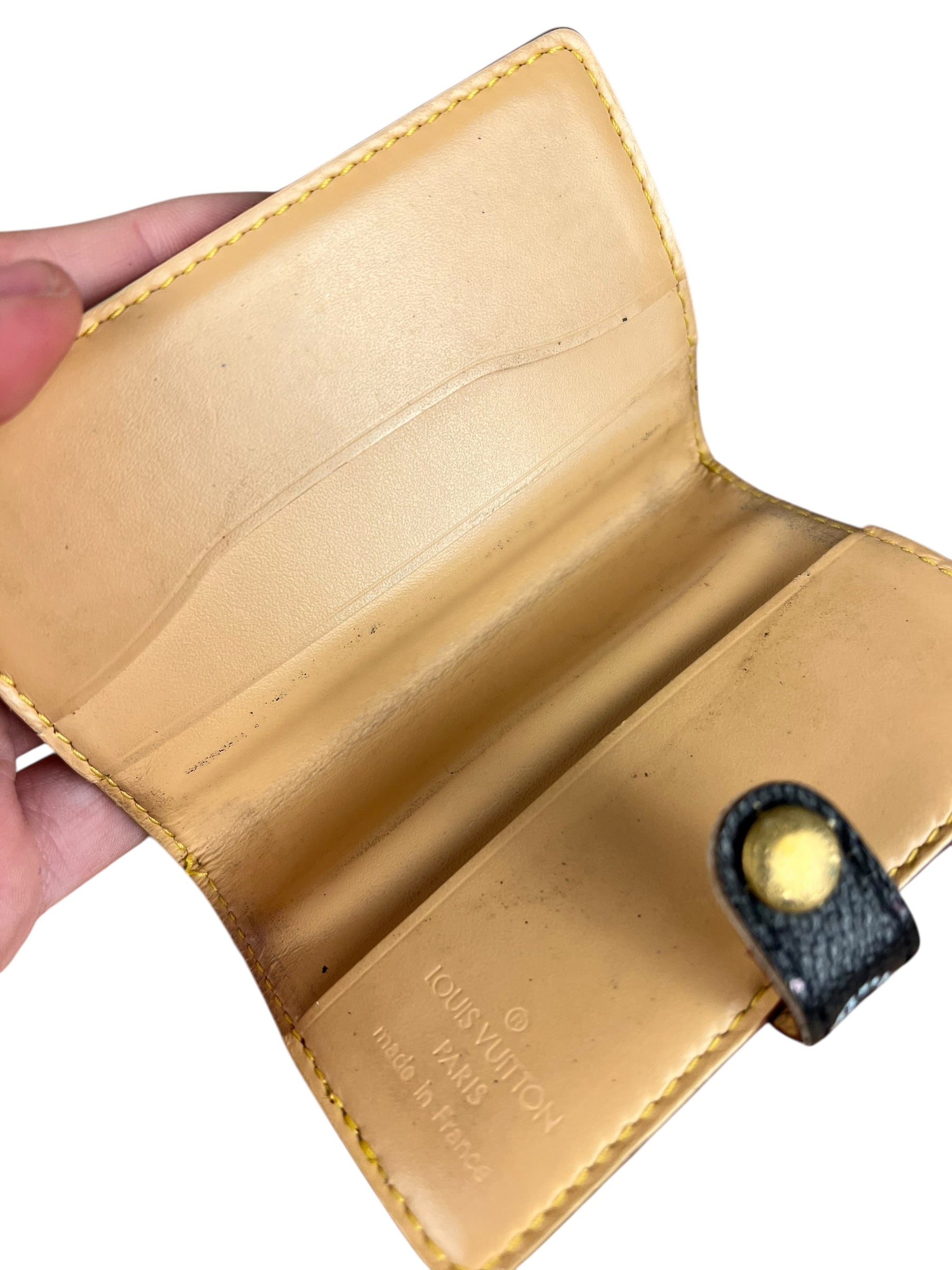 Louis Vuitton Balck Murakami Cardholder