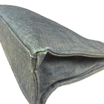 Burberry Vintage Blue Label Denim Nova Check Tote Bag