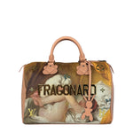 Louis Vuitton x Jeff Koons Master Faronard Peach Speedy 30