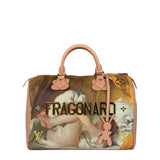 Louis Vuitton x Jeff Koons Master Faronard Peach Speedy 30