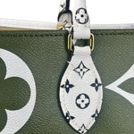 Louis Vuitton Khaki/Green OnTheGo GM Tote