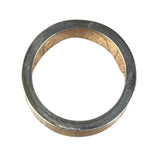Gucci Silver Wide Flat Subtle Brushed Ring