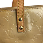 Louis Vuitton Yellow Vernis Reade Tote MM