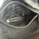 Prada Vintage Black Leather Mini Boston Bag