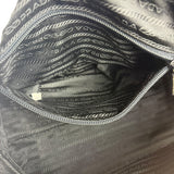 Prada Vintage Black Leather Mini Boston Bag
