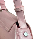 Diesel Pink Patent Leather Play Shoulder Bag