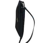 Prada Black Leather Trim Tessuto Nylon Pochette