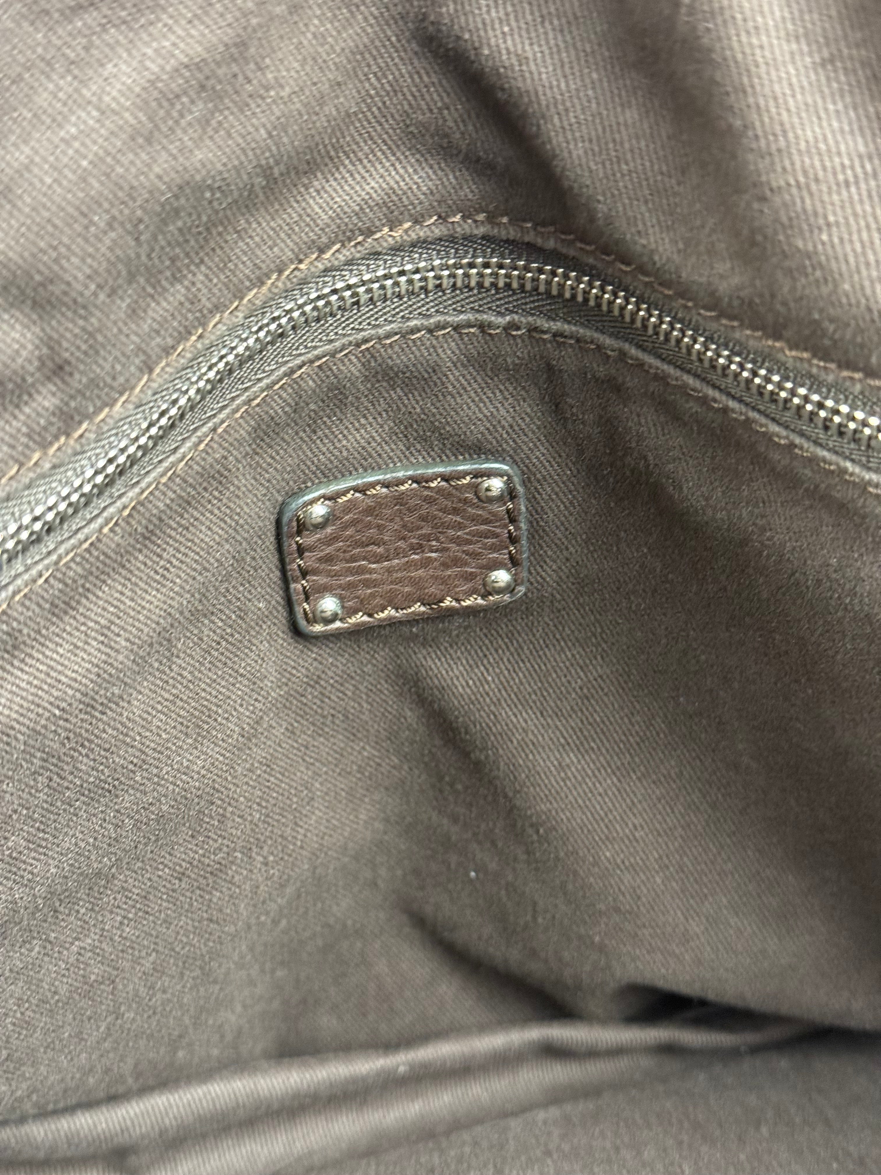 Chloé Brown Leather Mr. Paddington Boston Bag