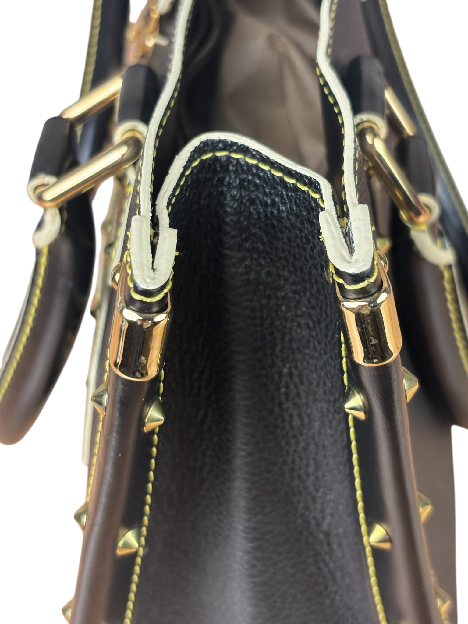 Louis Vuitton Black Goatskin Suhali Le Fabuleux Shoulder Bag