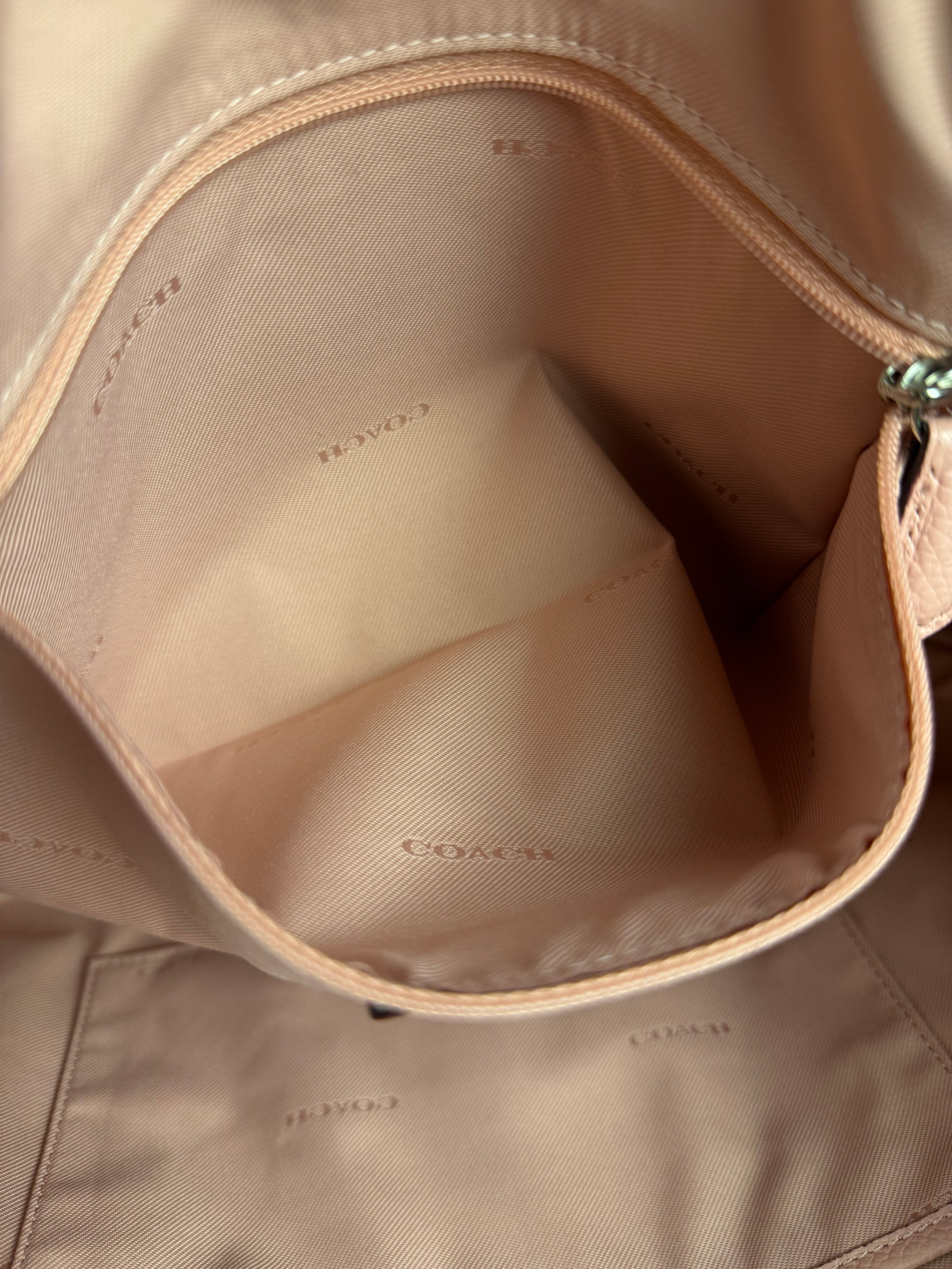 Coach Pink Edie 29 Shoulder Bag