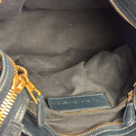 Balenciaga Vintage Navy Leather City Two-Way Bag