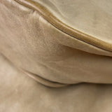Christian Dior Beige Large Gaucho Double Saddle Shoulder Bag