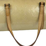Louis Vuitton Yellow Monogram Vernis Bedford Handbag