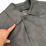 Burberry Vintage Dark Navy Mid-Length Trench Coat