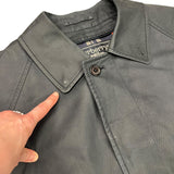 Burberry Vintage Dark Navy Mid-Length Trench Coat