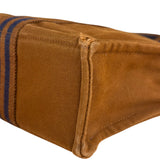 Hermes Brown Canvas Fourre Tout PM